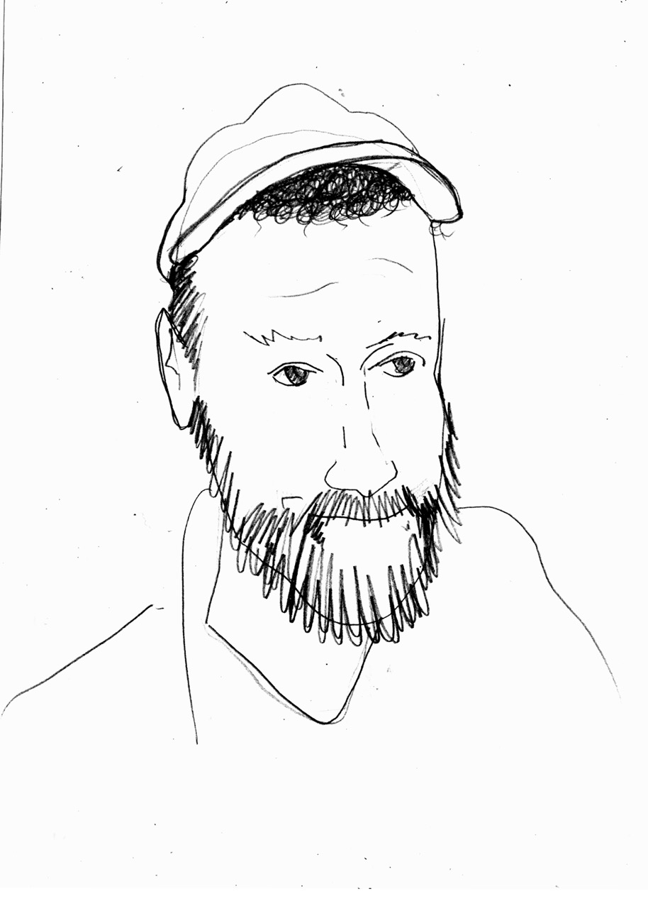 Sketch portrait of c.diffin